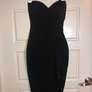 Boohoo Black Bodycon Dress